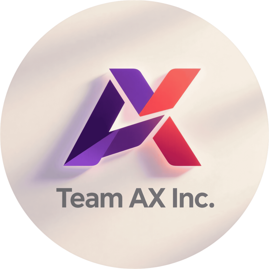 Team AX Inc. Logo - Mobile App Development Studio Bangladesh